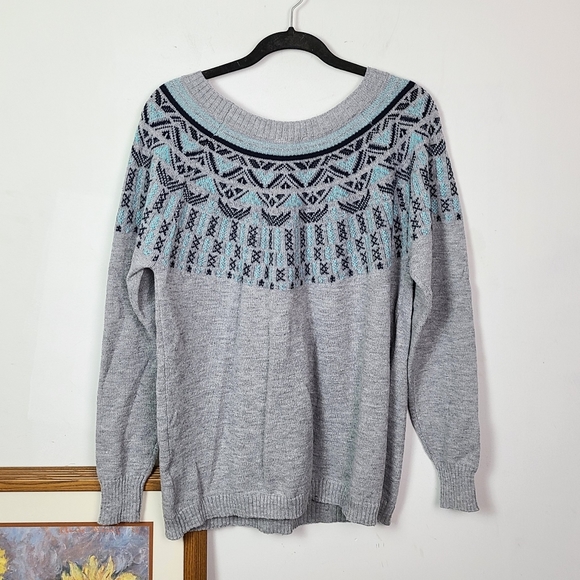 Molly & Isadora Fair Isle Sweater - Picture 3 of 5